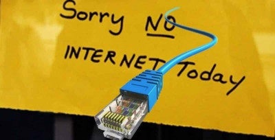 No internet